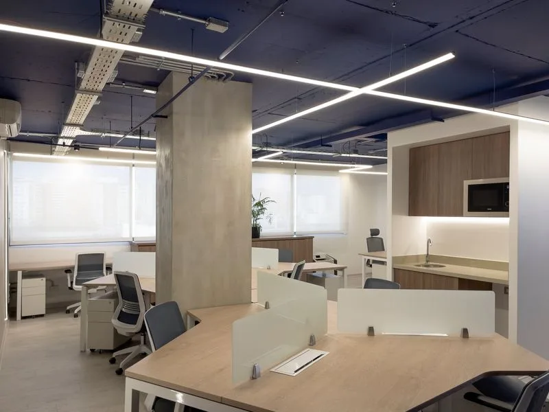 mmrad, planta abierta con kitchenette
