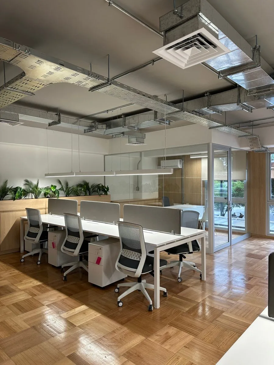 Después: remodelación de oficina en San Joaquín